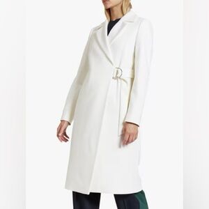Oak + Fort Wrap Coat / Belted D-Ring Coat